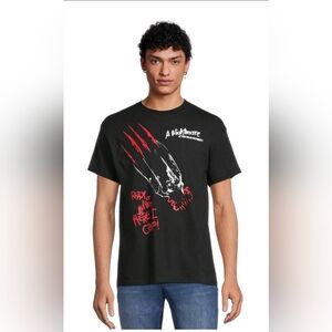 A Nightmare on Elm Street Black Graphic T-Shirt MED 38/40